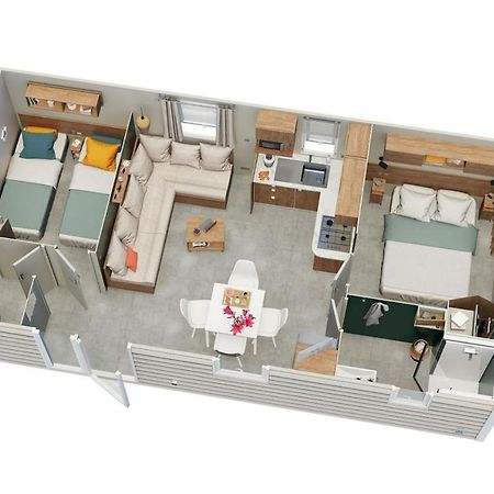 Mobile-Home Dans Camping 4 Etoiles Condrieu Exteriér fotografie